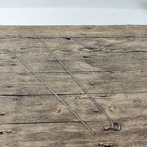 10pcs 15cm 40cm Tusukan Ayam/Bebek/Sate/Daging Alat Tusuk Sate Bbq Stainless Steel Tusukan Sate Kambing Ayam