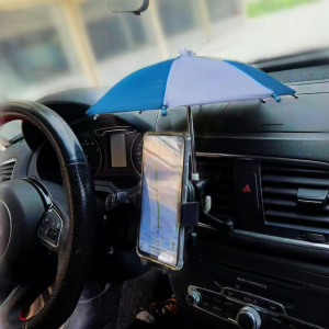 Car Anti-Glare Phone Holder with Sun Shade