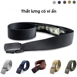1/2 Chiếc Dây Nylon Chống Trộm Chiều Dài 120Cm Che Khuyết Điểm Ví Nam Cao Cấp Ngoài Trời Dây Thắt Lưng Quà Tặng
