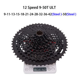 ZTTO MTB XD 12 Speed 9-50T ULT Cassette CNC Steel 12 V Ultimate Bike Freewheel 12 S 9x50 556% Range Sprocket k7 Cycling Parts