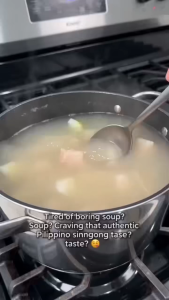Knorr Sinigang sa Sampalok with Gabi Authentic Tamarind Soup Base Mix Seasoning 22g x12 Sachets