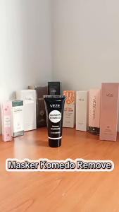 BPOM VEZE Masker Komedo Blackhead Remover Masker Wajah Peel Off Cleansing 60g