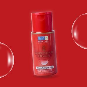 Hada Labo Gokujyun Alpha Premium Ultimate Anti Aging Lotion - 100 ml (Restore skin moisture maintain skin firmness & elasticity)