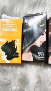 [Hộp 5 Gói] Gội Khô Nhuộm Tóc Thảo Dược Pyeonan Hàn Quốc – Phủ Bạc Tóc Nhanh