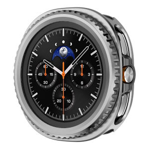 Vỏ Đồng Hồ Samsung Galaxy Watch 8 Classic 46mm Bằng PC Viền Xoay Cứng Mỏng Chống Sốc Chống Xước Thay Thế Bằng Hợp Kim