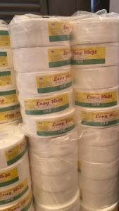 COMBO 10 CUỘN LỚN GIẤY VỆ SINH CÔNG NGHIỆP 3 LỚP 700 GRAM- GIẤY CUỘN TRẮNG