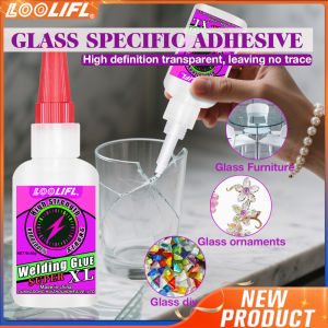 LOOLIFL super strong welding glue waterproof transparent glue seamless repair suitable for glass ceramics wood and so on.