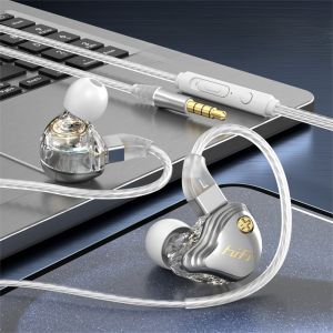 Đan dây tai nghe Tai nghe có dây trong tai cho Apple điện thoại di động Samsung Bass 3.5mm cáp dây bện tai nghe phụ nữ tai nghe Cô Gái Tai nghe người đàn ông tai nghe