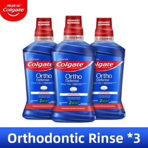 Colgate | Fluoride Anti-Cavity Fresh Breath Alcohol-Free Orthodontic Mouthwash