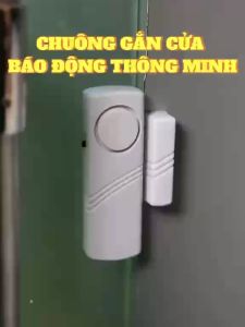 Chuông Báo Động Từ Tính Gắn Cửa Cửa Ra Vào Cửa Sổ Nhỏ Gọn Thông Minh Chống Trộm Tặng kèm 2 Pin