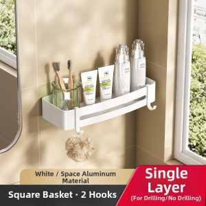 Wall Mounted Triangle Storage Rack Without Drilling