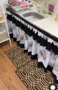 Gorden Kolong Dapur ( SUDAH FREE TALI ) Gordeng Minimalis Premium & Berkualitas(Bisa Costum Ukuran)