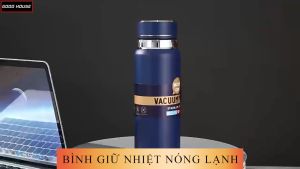 Bình giữ nhiệt Vacuum 600/800/1000ml inox 304 giữ nhiệt nóng lạnh có khay lọc trà tiện lợi