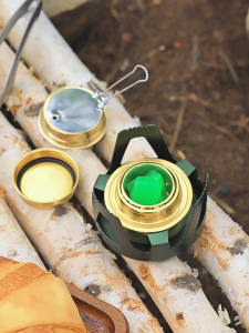 ALOCS Kompor Portable Spiritus Ethanol Methanol Camping Stove - ALK01