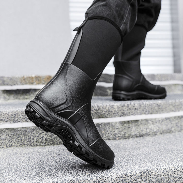 Spring and Summer Export Rain Boots Men's Waterproof Big Brand