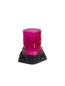 Lampu rotator toples pink 1x dan 2x kedip bisa 12v 24v