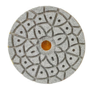 Four-Step Dry Grinding Disc Cement Polishing Disc Floor Grinder Hardened Renovation Disc Stone Water Grinding Disc Refurbishing Disc