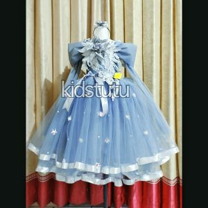 GAUN NATAL GAUN PESTA ANAK USIA 1-12 THN (SEMATAKAKI) free bando