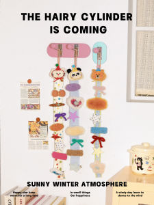 Wall-Mounted Portable Hair Accessories Organizer: Multi-Functional Hair Clips & Bands Display