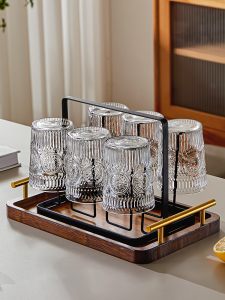 Baroquehouse | Heat-resistant Glass Cup Set for Tea