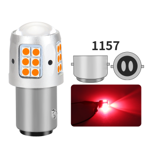 KEVANLY | 2pcs Led 1157 1156 ba15s p21w led bay15d Brake lights LED Turn signal 7443 T20 Parking light LED Reverse light Car signal light