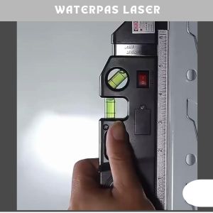 Waterpass Laser Waterpas Fixta Level Pro 3 Water Pass + Meteran 250cm -BJA