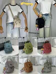 Tas Chibao Kanvas 2in1 Slempang Tenteng CB3301 4sleting