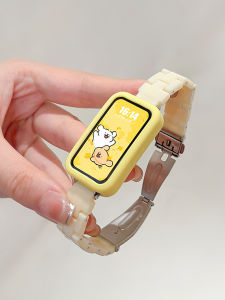 Huawei Band Silicone Sport Band Trilogy Resin Versatile Smartwatch Strap Summer Dopaamine Breathable Fashionable Bracelet