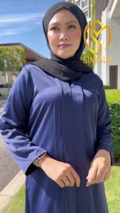 (RAYA 2026) SALEHA Kebarung Kebaya Kurung Sedondon IBU & ANAK Satin Matte Exclusive SIMALA