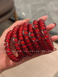 Ankela Red ริบบิ้นผูกผมแบบไม่มีรอย รุ่นใหม่ปี 2025 สำหรับผู้หญิง ริบบิ้นผูกผมแบบไม่ทึบ ริบบิ้นโทรศัพท์มือถือแบบไม่ทึบ