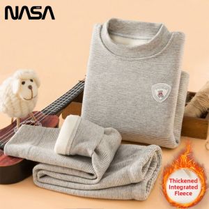 BEINUOHU | Warm Fleece Thermal Pajama Set For Kids
