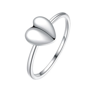 Recommended BM Three Ring Hollow Heart Simple Fashion Cute Design Brandymelville Ring Copper Plated Gold Geometric Pattern for Women