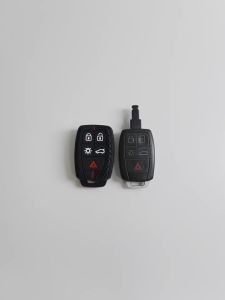 Vỏ Bảo Vệ Chìa Khóa Silicon 5 Nút Dành Cho Volvo XC90 C70 S60 D5 V50 S40 C30 Bao Da Vỏ Bảo Vệ Chìa Khóa Điều Khiển Từ Xa Không Cần Chìa