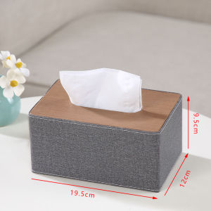 กล่องใส่กระดาษเช็ดหน้าแบบติดผนังสไตล์ยุโรป ทำจากหนัง สีสันสดใส สำหรับใช้ในบ้านและสำนักงาน พร้อมโลโก้โรงแรม