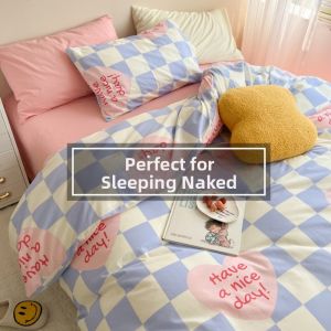 Macaron Styled 100% Cotton Bedding Set