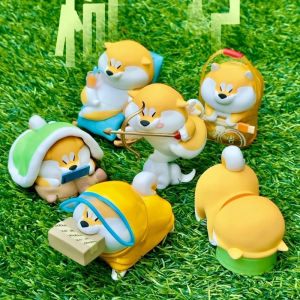 Authentic Dodowo Shiba Inu Life Diary Series Mysterious Blind Box Desktop Ornament Handmade Decor Girl Birthday Surprise Gifts