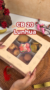 Box Imlek Packaging Gift CNY Dus Hampers Kemasan Kue | CB 20 Lunhua