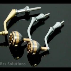 Fishing Reel Handle DEUKIO Fishing Reel Rocker Arm handle knob All Metal Aluminum Alloy Fishing Reel Handle