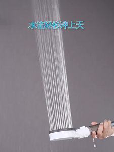[✅SG Ready Stock] One-Key Stop High Pressure Showerheads Handheld Water Saving With Filters Shower Head High Pressure 10 Mode