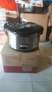 Nồi cơm điện công nghiệp EastStar công nghệ HÀN QUỐC Vung liền 24L-2500W Chống dính tốt - cơm ngon-BH 12 Th