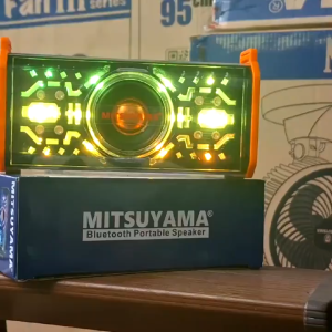 Speaker Aktif Super Bass Bluetooth Mecha LETTO dari MITSUYAMA 22 pcs Lampu LED RGB subwoofer extra bass stereo sound TWS Wireless Speaker Bluetooth Full Bass Subwoofer Salon bluetooth full bass ~TFA