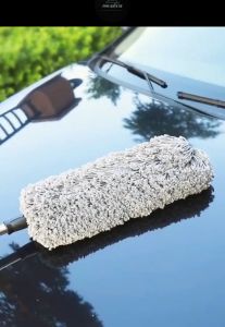 Chổi Lau Xe Ô Tô Sợi Dầu - Điều Chỉnh Được Độ Dài Thêm 20cm ( Có Túi Đựng )