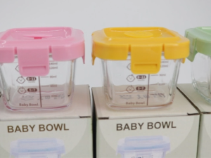 Mombaby Food Box Glass Baby Food Storage Microwave Airtight Mombaby Food Container Food Storage