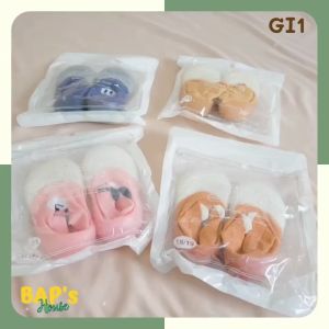 Giày Tập Đi Cho Bé Trai Bé Gái  Giày Bún Cổ Cao Hình Thú Ngộ Nghĩnh BAPs House GI1