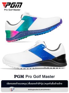 PGM GOLF | Men Summer Golf Shoes Soft Rubber Midsole Adjustable Buckle Colorful