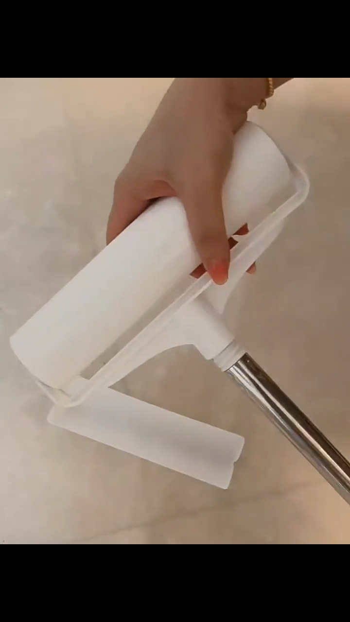 Sticky Lint Roller with Extendable Handle Pet Hair Dust Remover for Tile Floor Sofa Clothes Cleaning