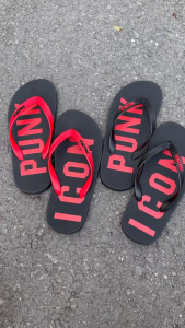 [ĐẾ CAO SU 1 LỚP] DÉP XỎ NGÓN TÔNG LÀO NAM HỌA TIẾT PUNK ICON ĐỎ HỌA TIÊT BASIC CHẤT CAO SU ÊM PHÙ HỢP MỌI PHONG CÁCH THỜI TRANG