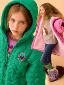 PPTOWN | Warm Padded Long Girls Jacket