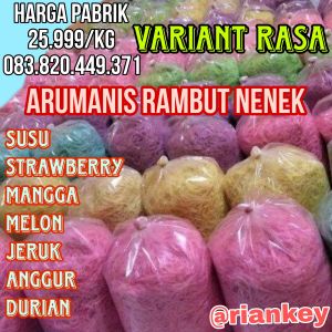 arumanis rambut nenek variant rasa harga pabrik murah 1 kg