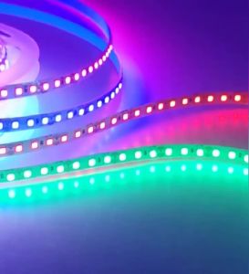 DC12V/24V 2835 Light Strip 120LEDS/M Decorative Light Strip 5M/10M 2-pin LED Light Strip Can Cut 9 Colors 2835 Light Strip